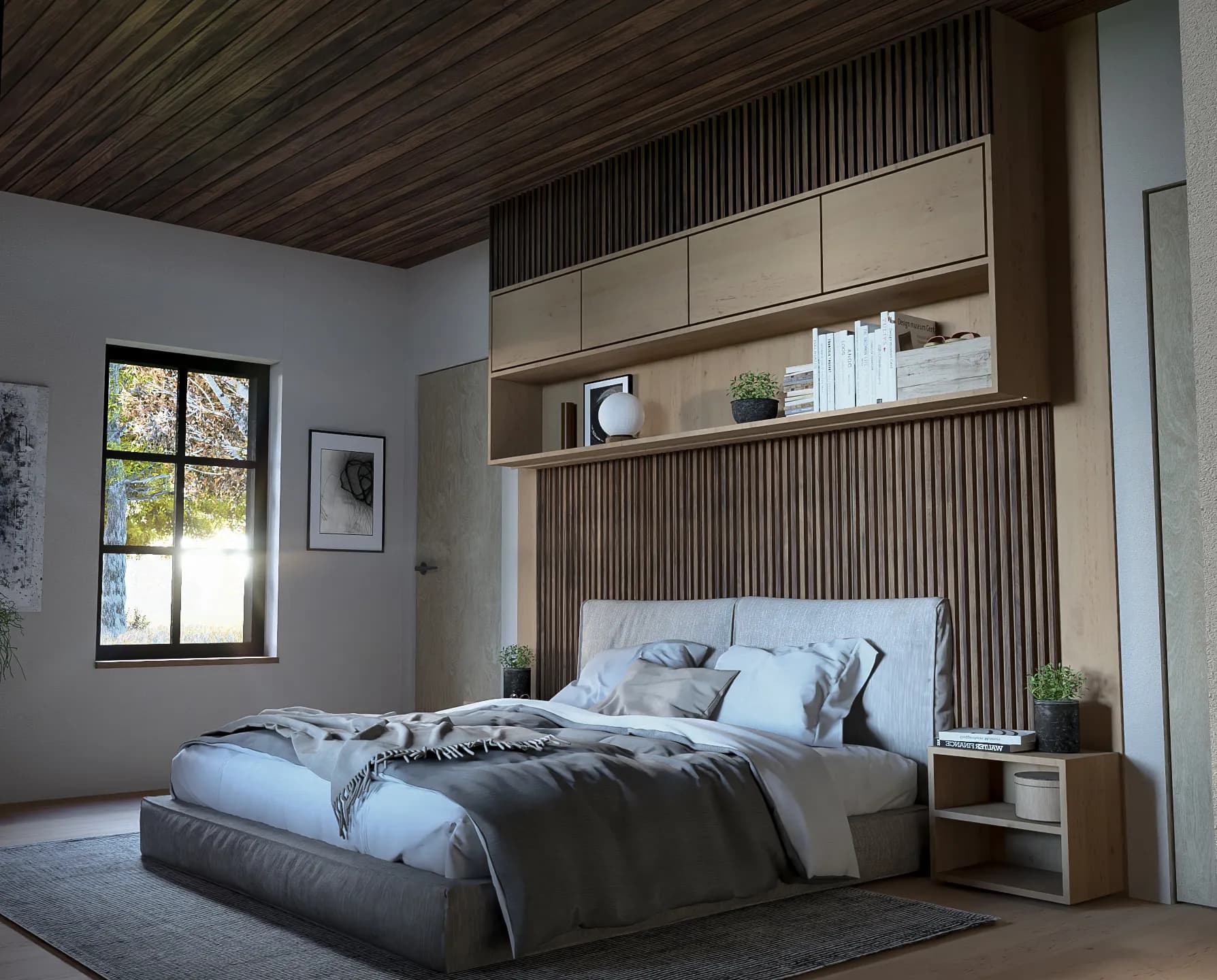 Sovrum – visualisering